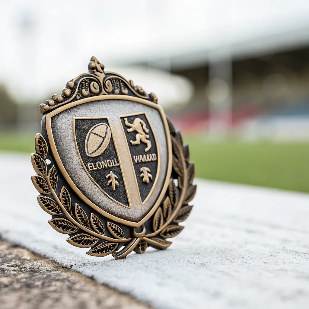 Vintage Football Badge